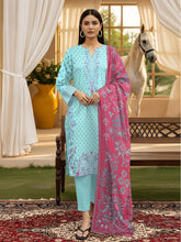 3 Pcs Lawn Unstitched Suit 510
