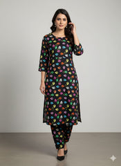 2 Pcs Ladies Suit Des 113