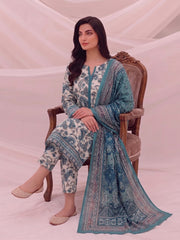3 Pcs Lawn Unstitched Suit 514