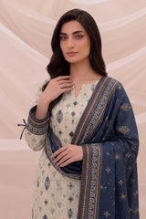3 Pcs Lawn Unstitched Suit 516