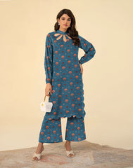 2 Pcs Unstitched Ladies Suit 17