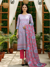 3 Pcs Lawn Unstitched Suit 521