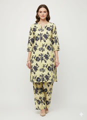 2 Pcs Ladies Suit Des 122