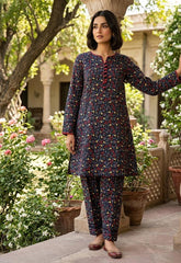 2 Pcs Ladies Suit Des 124