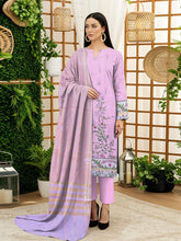 3 Pcs Lawn Unstitched Suit 524
