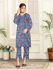 2 Pcs Ladies Suit Des 125