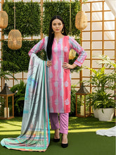 3 Pcs Lawn Unstitched Suit 528