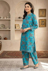 2 Pcs Ladies Suit Des 128