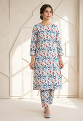 2 Pcs Ladies Suit Des 129