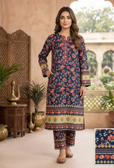 2 Pcs Ladies Suit Des 135