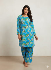 2 Pcs Ladies Suit Des 103