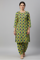 2 Piece Digital Print Khaddar Suit 03