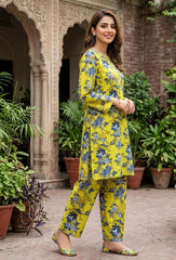 2 Pcs Ladies Suit Des 154