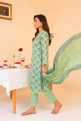 3 Pcs Lawn Unstitched Suit 567