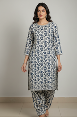 2 Piece Digital Print Khaddar Suit 06