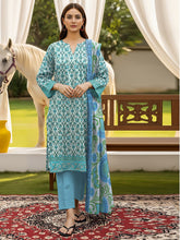 3 Pcs Lawn Unstitched Suit 507