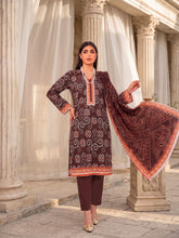 3 Pcs Lawn Unstitched Suit 594