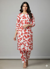 2 Pcs Ladies Suit  Des  110