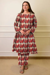 2 Pcs Unstitched Ladies Suit 11