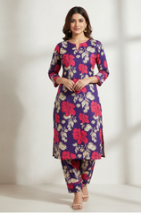 2 Piece Digital Print Khaddar Suit 12
