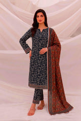 3 Pcs Lawn Unstitched Suit 512
