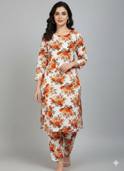 2 Pcs Ladies Suit  Des  115