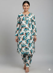 2 Pcs Ladies Suit  Des  117