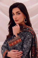 3 Pcs Lawn Unstitched Suit 517