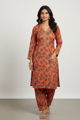 2 Piece Digital Print Khaddar Suit 19