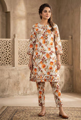 2 Pcs Ladies Suit  Des  122