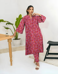 2 Pcs Unstitched Ladies Suit 24