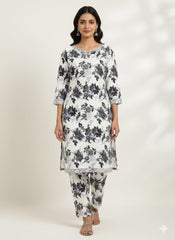 2 Pcs Ladies Suit  Des  129