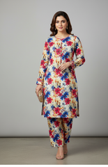 2 Piece Digital Print Khaddar Suit 02