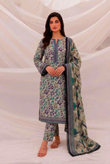 3 Pcs Lawn Unstitched Suit 502