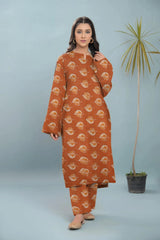 2 Pcs Unstitched Ladies Suit 3