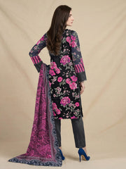 3 Pcs Lawn Unstitched Suit 537
