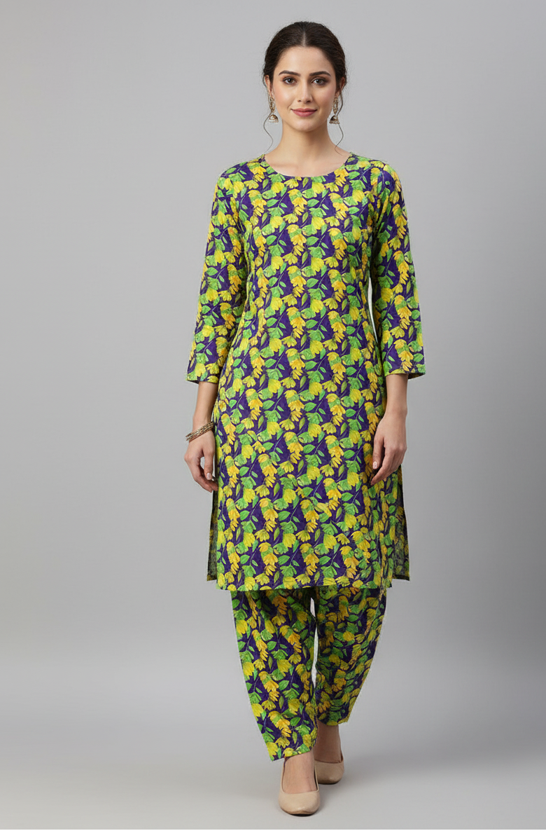 2 Piece Digital Print Khaddar Suit 03