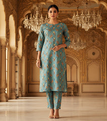 2 Pcs Ladies Suit  Des  140