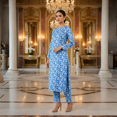 2 Pcs Ladies Suit  Des  151