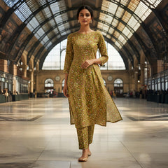 2 Pcs Ladies Suit  Des  155