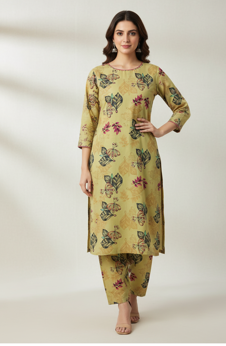 2 Piece Digital Print Khaddar Suit 05