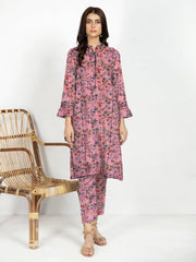 2 Pcs Ladies Suit  Des  105