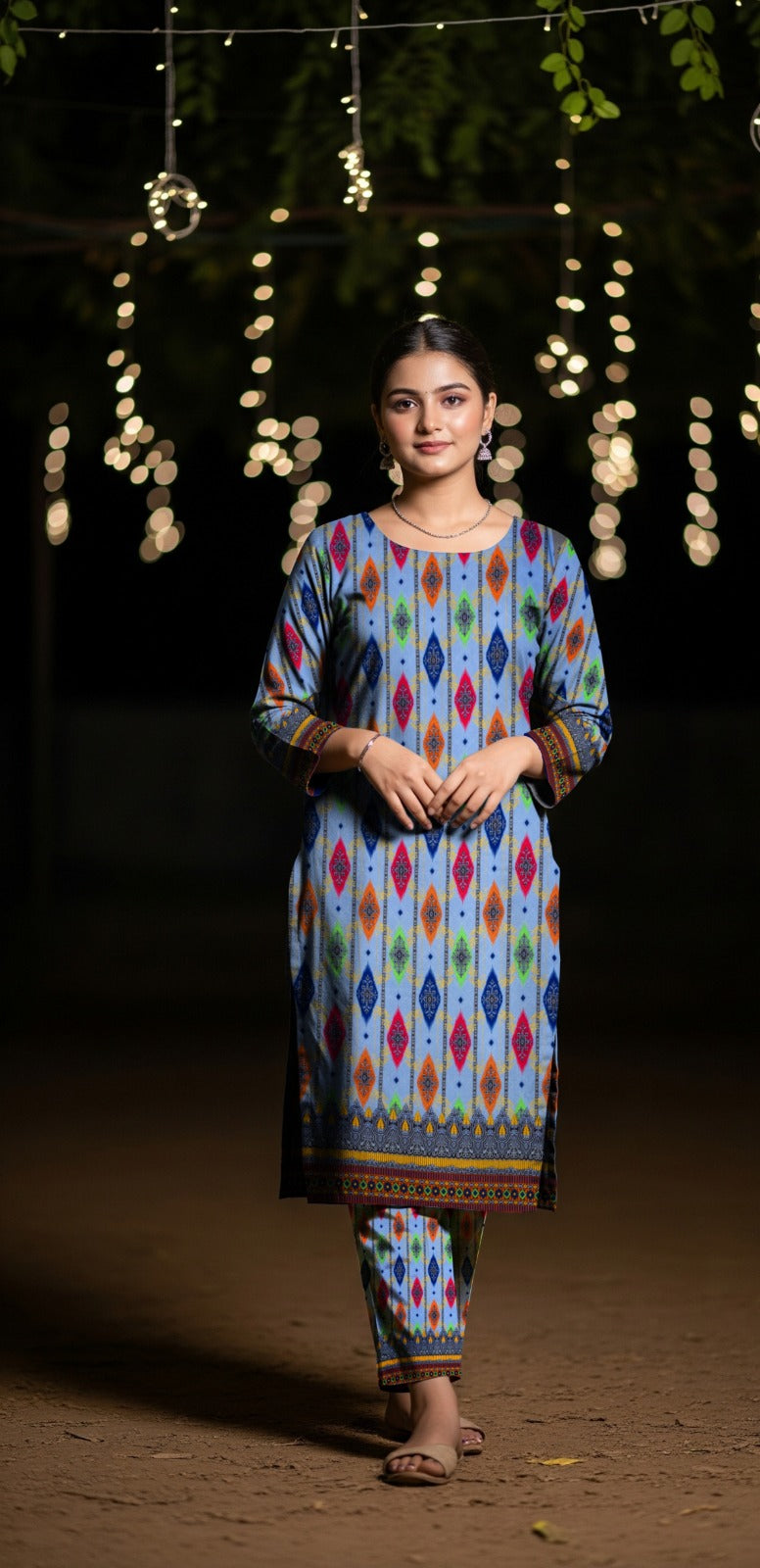 2 Pcs Ladies Suit  Des  63