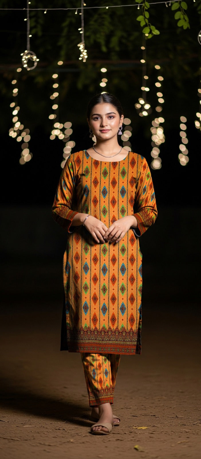 2 Pcs Ladies Suit  Des  164