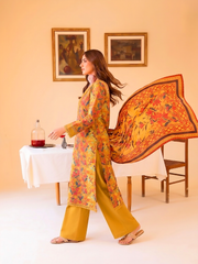 3 Pcs Lawn Unstitched Suit 565