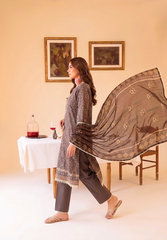 3 Pcs Lawn Unstitched Suit 571