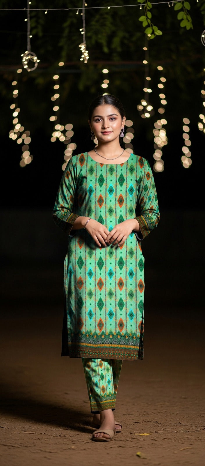 2 Pcs Ladies Suit  Des  173