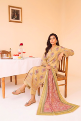 3 Pcs Lawn Unstitched Suit 576