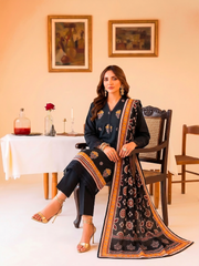 3 Pcs Lawn Unstitched Suit 577