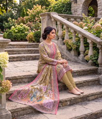 3 Pcs Lawn Unstitched Suit 585